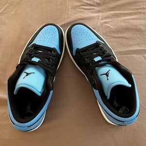 Air Jordan 1 Low University Blue & Black- Brand New & Have Never Been Worn